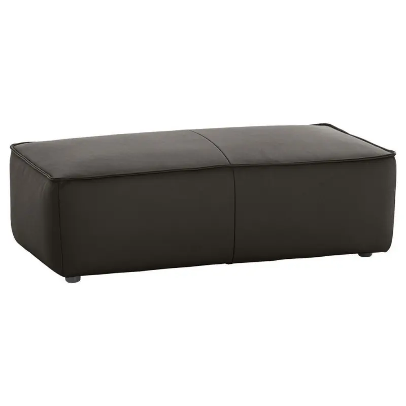 Hocker in Leder Braun