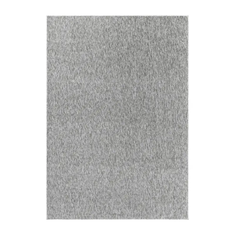 Flachwebeteppich 80/150 cm Nizza 1800 Hellgrau Hellgrau