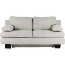 Schlafsofa in Webstoff Naturfarben