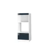 XXXLutz Lauterach - Ihr M&ouml;belhaus bei Bregenz Mikrowellenschrank Fame-Line Dunkelblau Hochglanz 60 cm offen