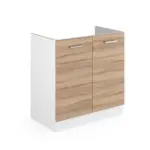 XXXLutz Lauterach - Ihr M&ouml;belhaus bei Bregenz Sp&uuml;lenunterschrank R-Line Sonoma 80 cm ohne Arbeitsplatte