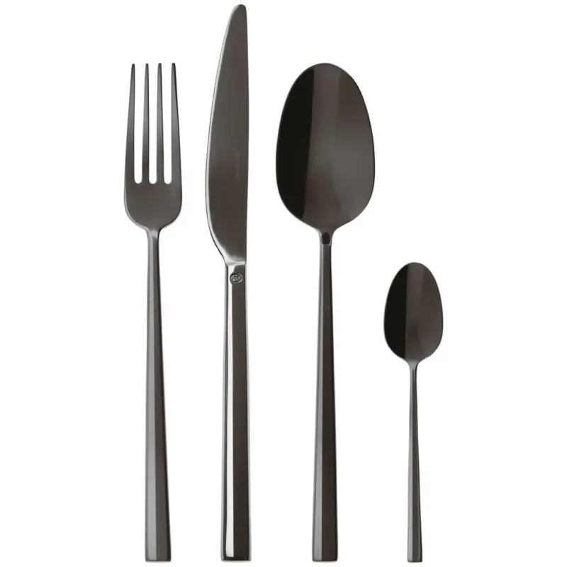 Besteckset 24-teilig Edelstahl f&uuml;r