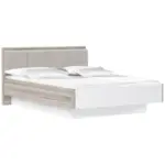 XXXLutz Lauterach - Ihr M&ouml;belhaus bei Bregenz Bett 140/200 cm in Eichefarben, Wei&szlig; Hochglanz