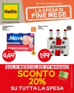 HarDis La spesa di fine mese - al 27.05.2026