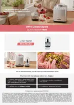 Pulsat Offre Gelato Expert Le mini-hachoir offert - au 21.07.2026