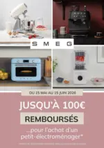 Pulsat Smeg Jusqu'&agrave; 100&euro; rembours&eacute;s - au 15.06.2026