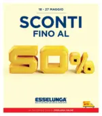 ESSELUNGA SPA Sconti fino al 50% - al 27.05.2026