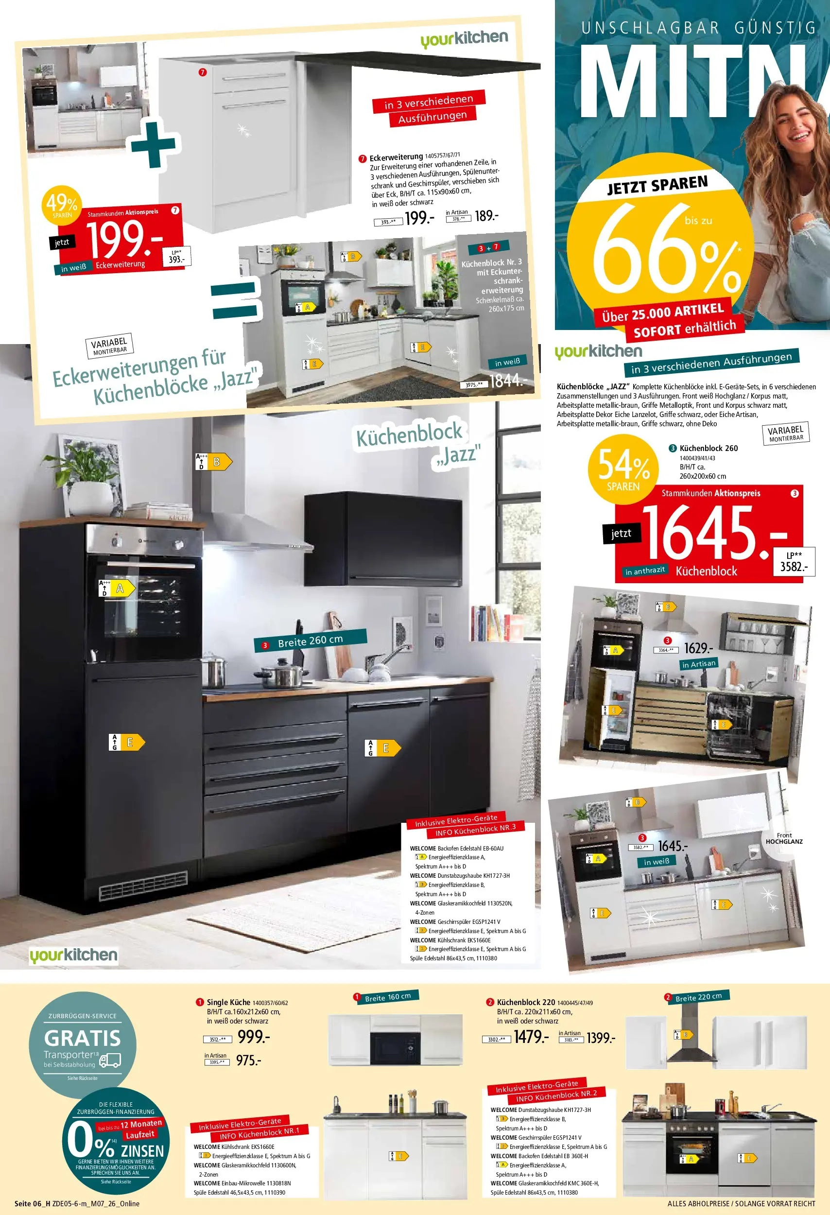 Zurbrüggen - Zurbrüggen: Unschlagbar günstig (ab 15.05.2026) zum Blättern | Seite: 26 | Produkte: Geschirrspüler, Schrank, Kühlschrank, Backofen