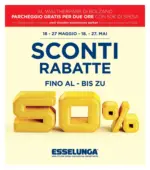 ESSELUNGA SPA Sconti fino al 50% - al 27.05.2026