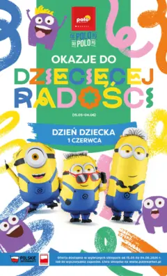 Pogląd oferty "POLOmarket gazetka - Dzień Dziecka" - ważna od 15.05.2026 Pogląd oferty "POLOmarket gazetka - Dzień Dziecka" - ważna od 15.05.2026