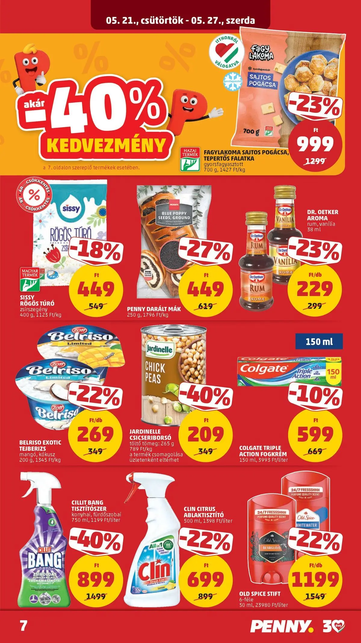 PENNY - Penny újság érvényessége 2026.05.27-ig: 2026.05.20.-tól lapozható | Oldal: 7