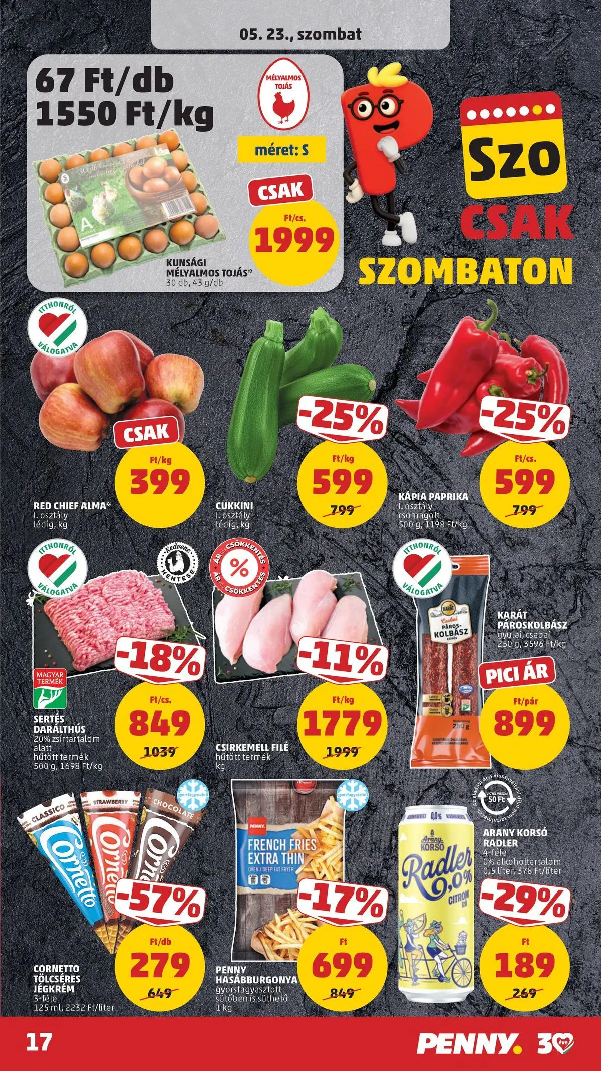 PENNY - Penny újság érvényessége 2026.05.27-ig: 2026.05.20.-tól lapozható | Oldal: 17