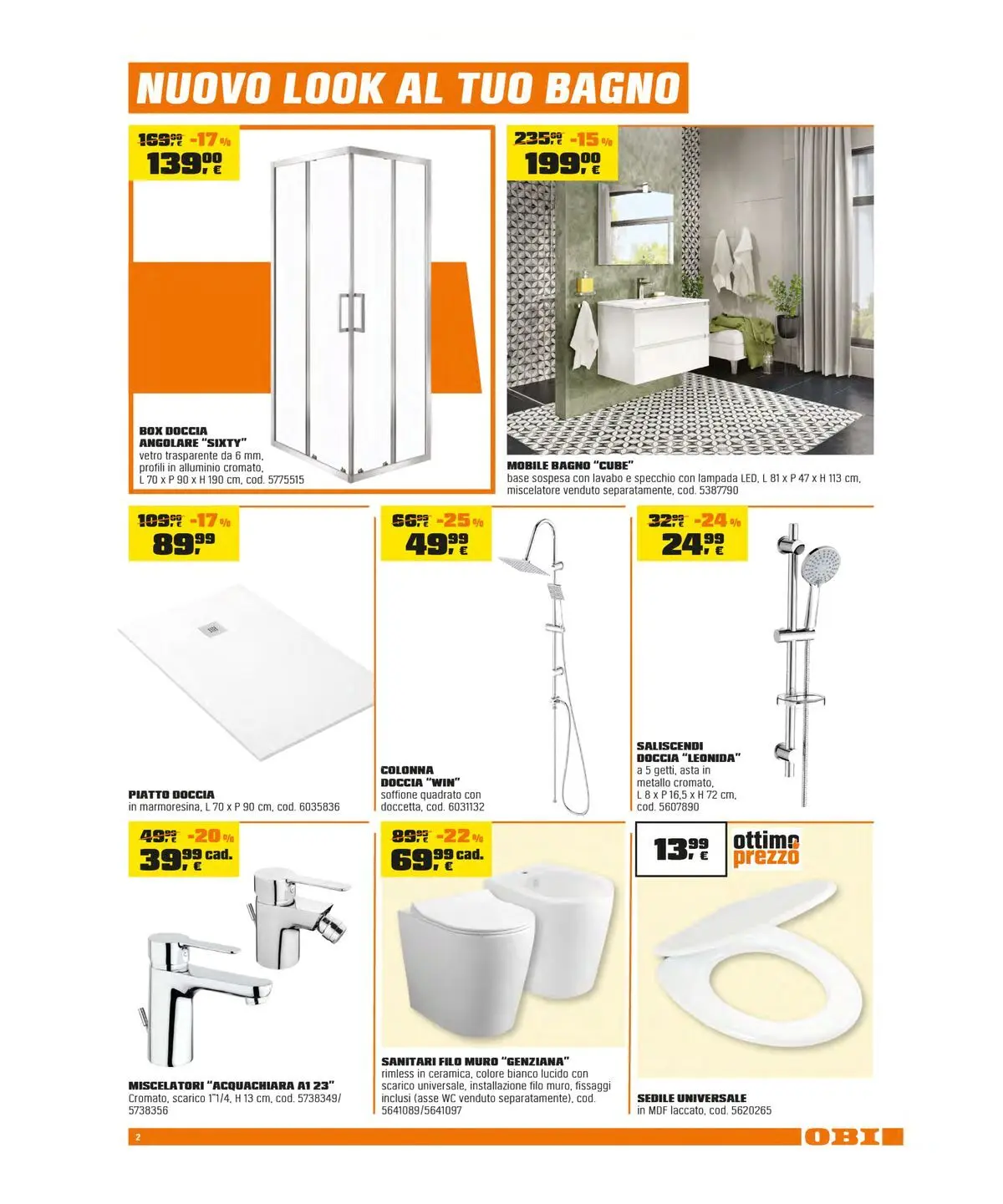 Nuovo OBI - Più spazi ai tuoi progetti dal 15/05/2026 > offerte anteprima 🛍️ | Pagina: 2
