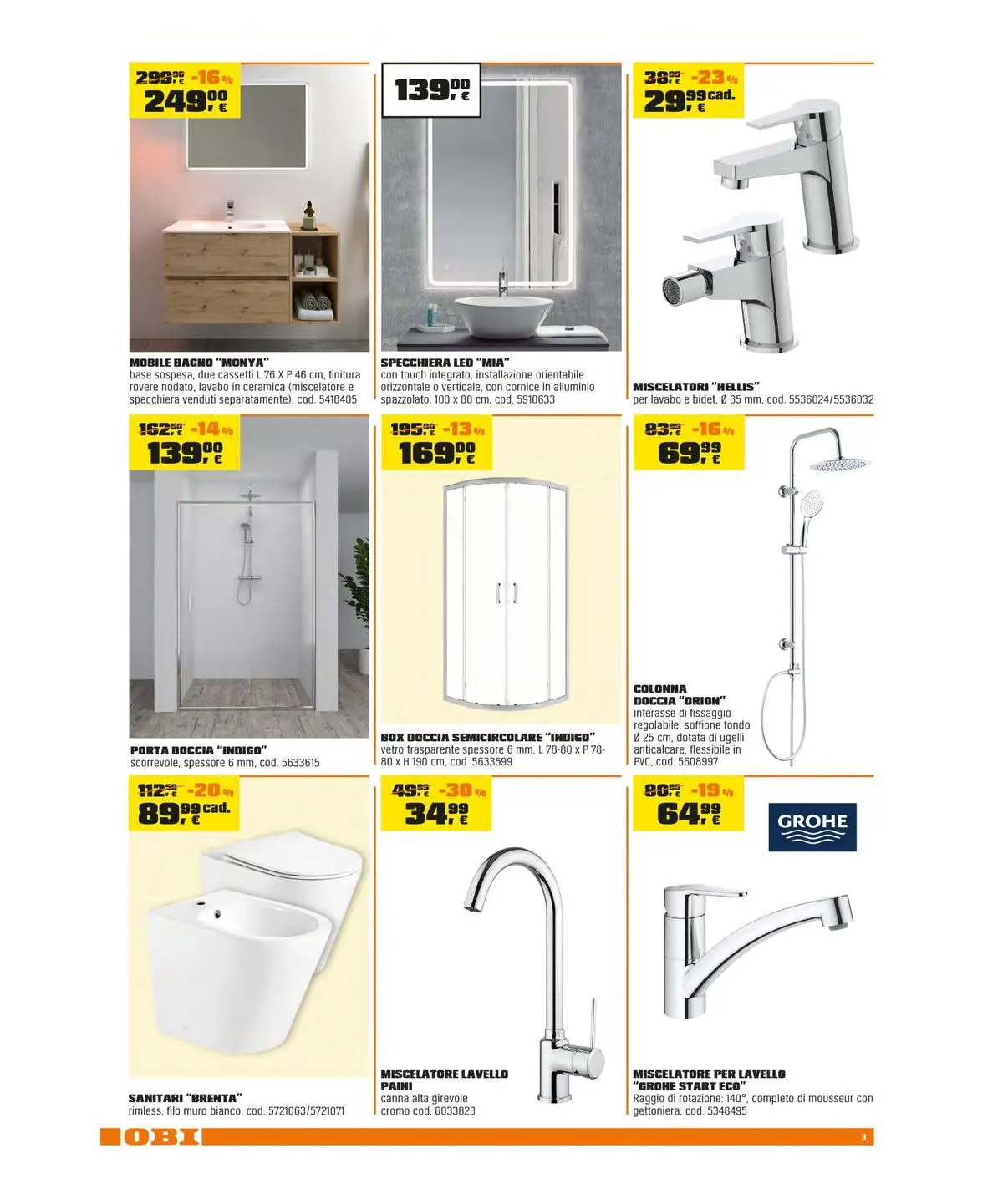 Nuovo OBI - Più spazi ai tuoi progetti dal 15/05/2026 > offerte anteprima 🛍️ | Pagina: 3