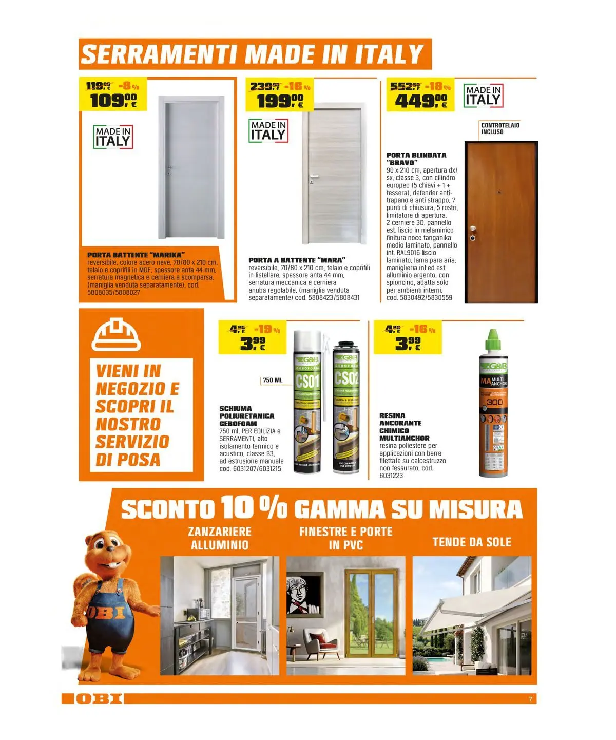 Nuovo OBI - Più spazi ai tuoi progetti dal 15/05/2026 > offerte anteprima 🛍️ | Pagina: 7