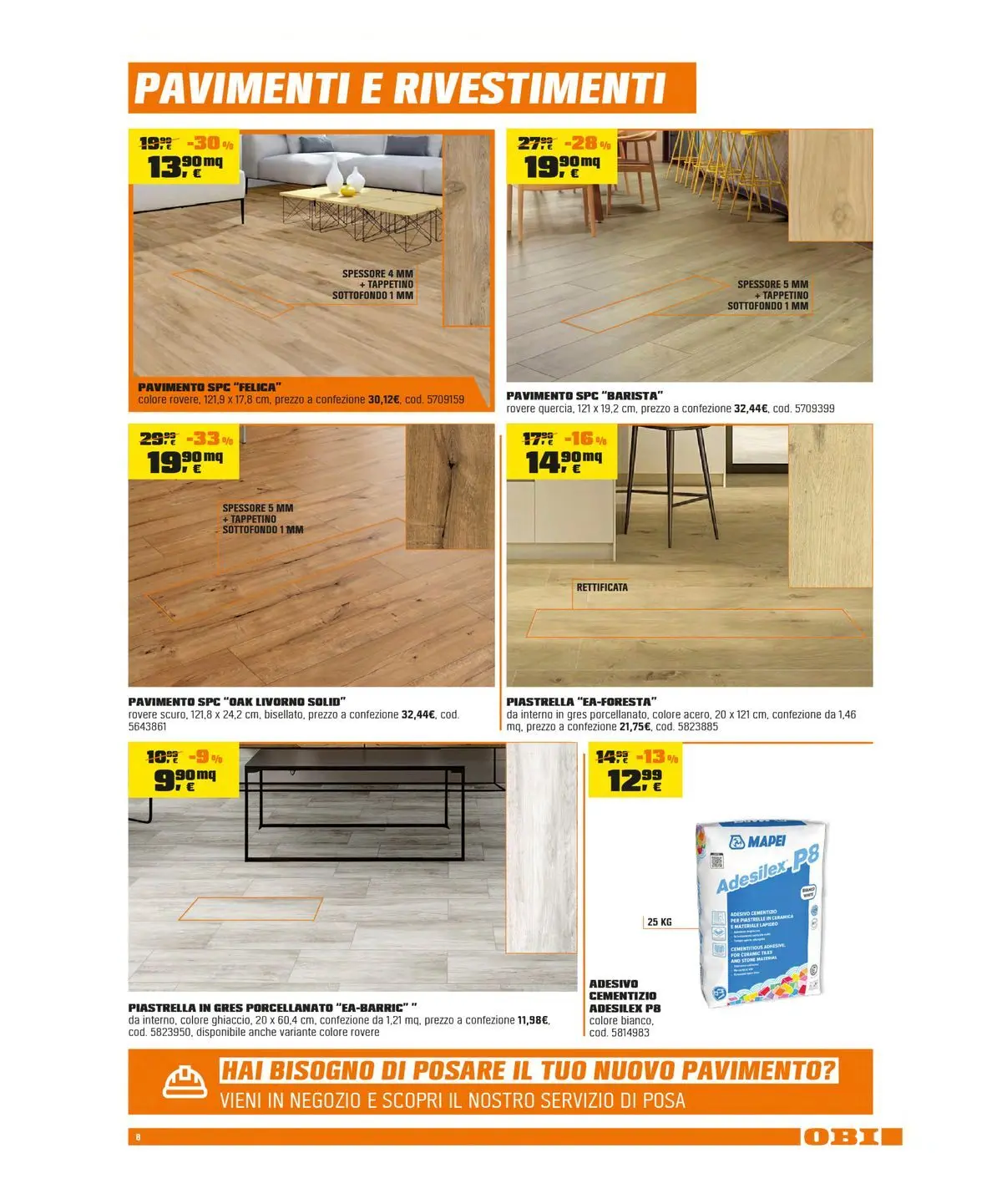 Nuovo OBI - Più spazi ai tuoi progetti dal 15/05/2026 > offerte anteprima 🛍️ | Pagina: 8