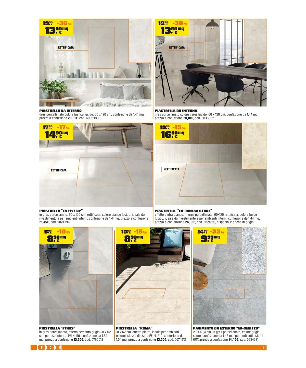 Nuovo OBI - Più spazi ai tuoi progetti dal 15/05/2026 > offerte anteprima 🛍️ | Pagina: 9