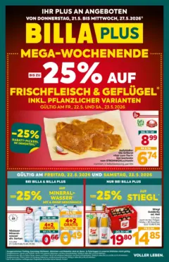 Billa Plus Flugblatt - Wien ab 21.05.2026 gültig
