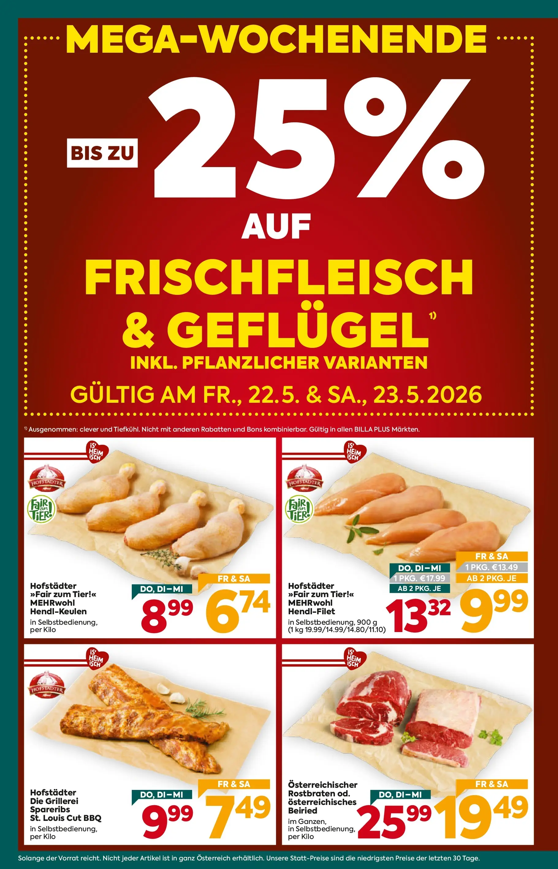 Billa Plus Flugblatt - Niederösterreich von 21.05.2026 - Aktuelle Angebote | Seite: 2