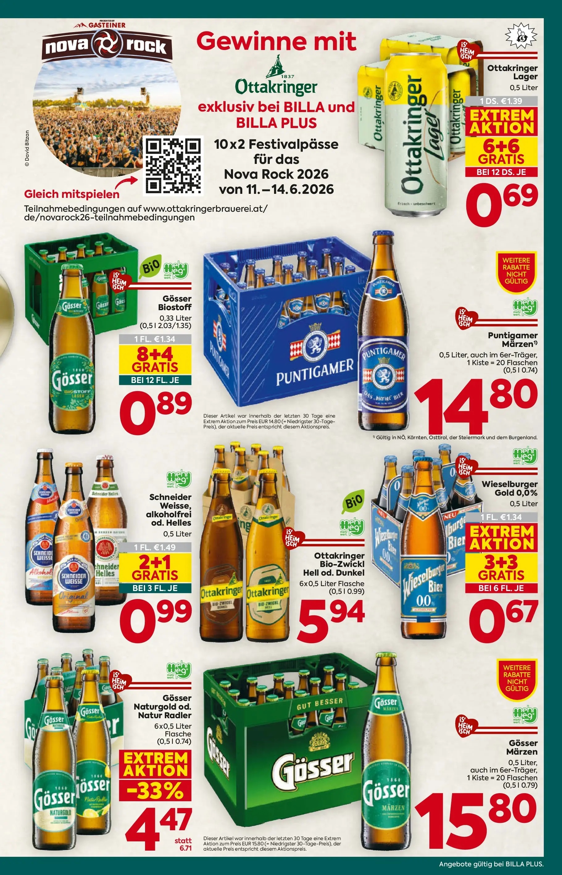 Billa Plus Flugblatt - Niederösterreich von 21.05.2026 - Aktuelle Angebote | Seite: 13 | Produkte: Rock, Bier
