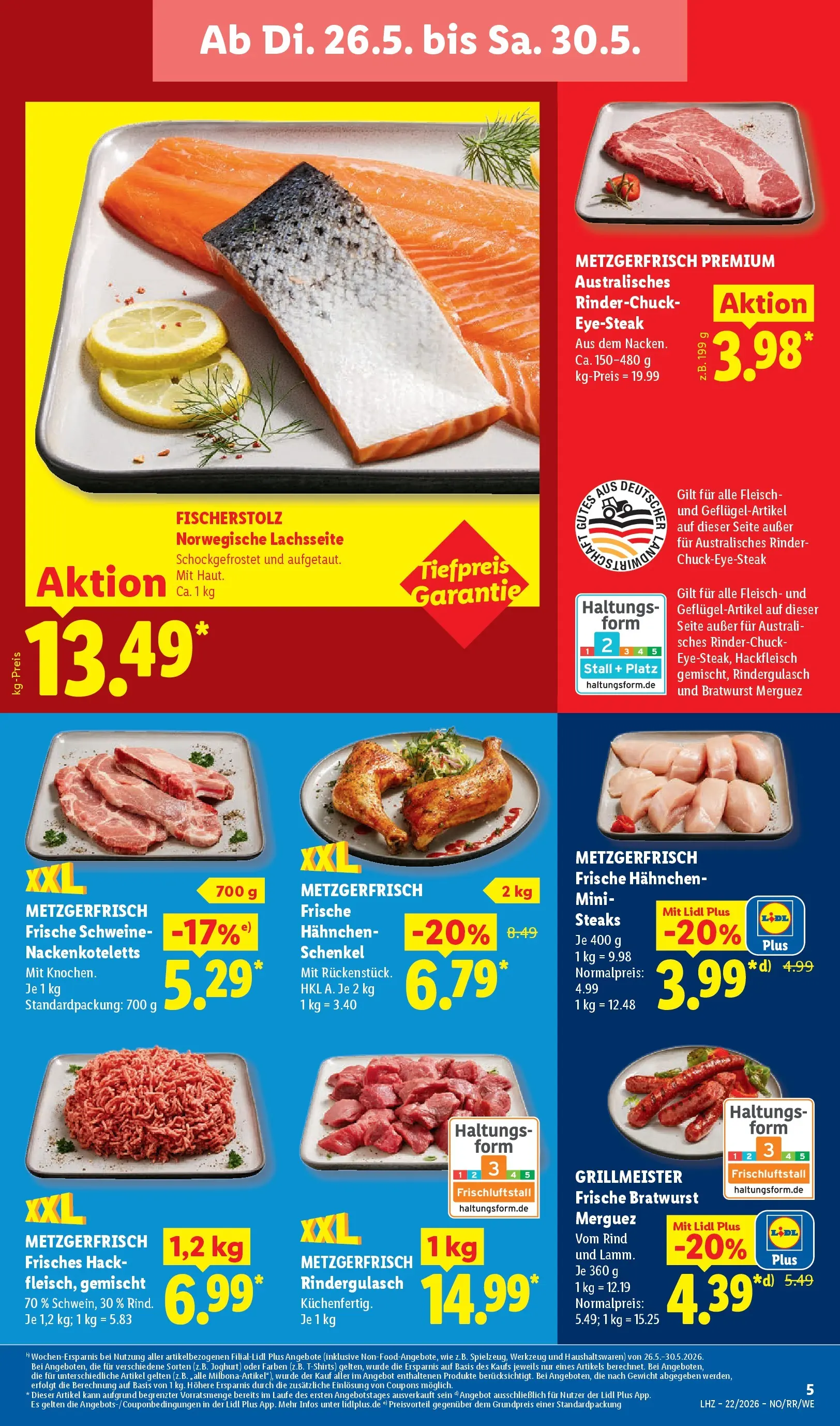 Lidl Prospekt Zülpich (ab 24.05.2026) zum Blättern » Angebote | Seite: 11 | Produkte: Gewicht, Joghurt, Bratwurst, Hackfleisch