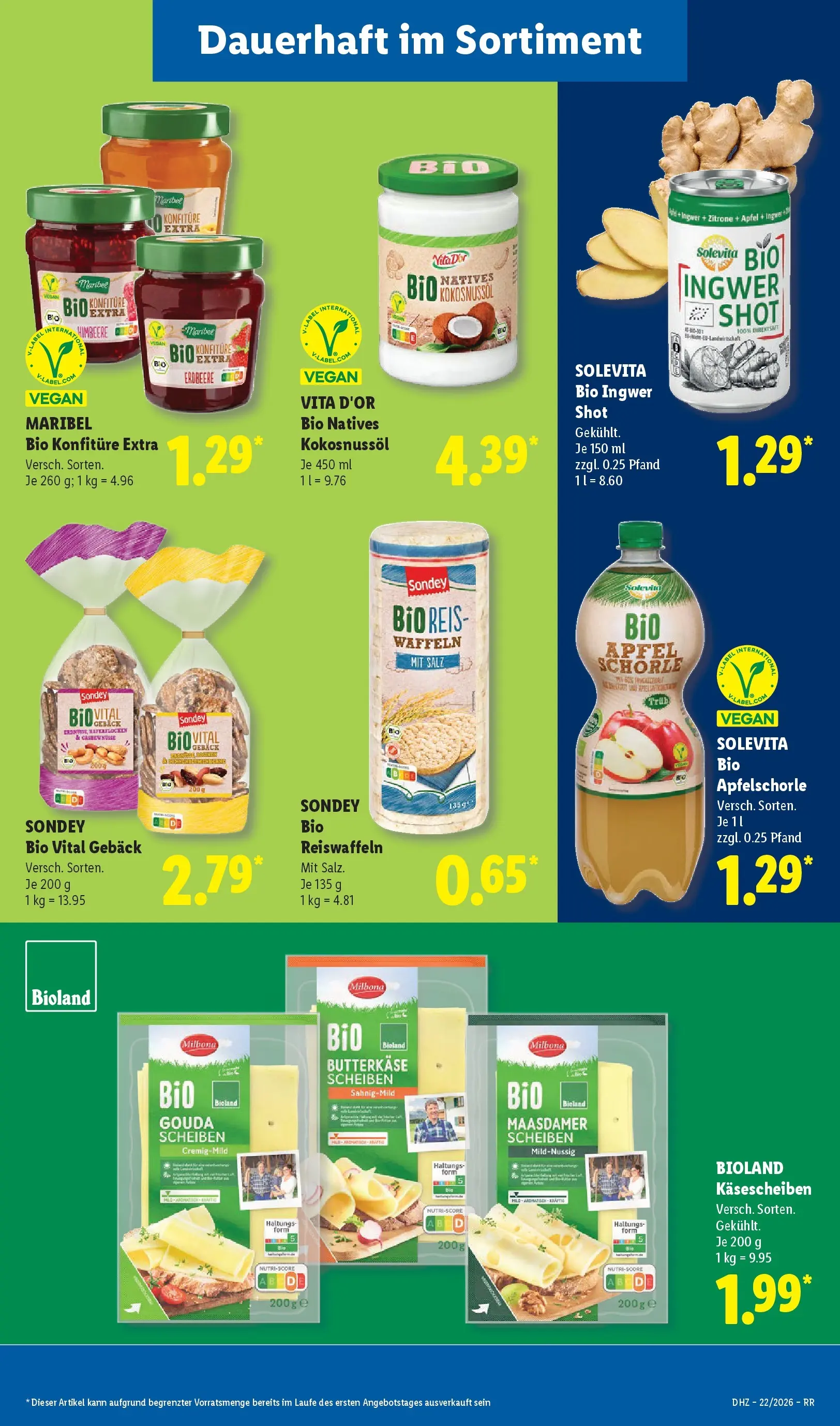 Lidl Prospekt Zülpich (ab 24.05.2026) zum Blättern » Angebote | Seite: 21 | Produkte: Gouda, Äpfel, Zitrone, Himbeere