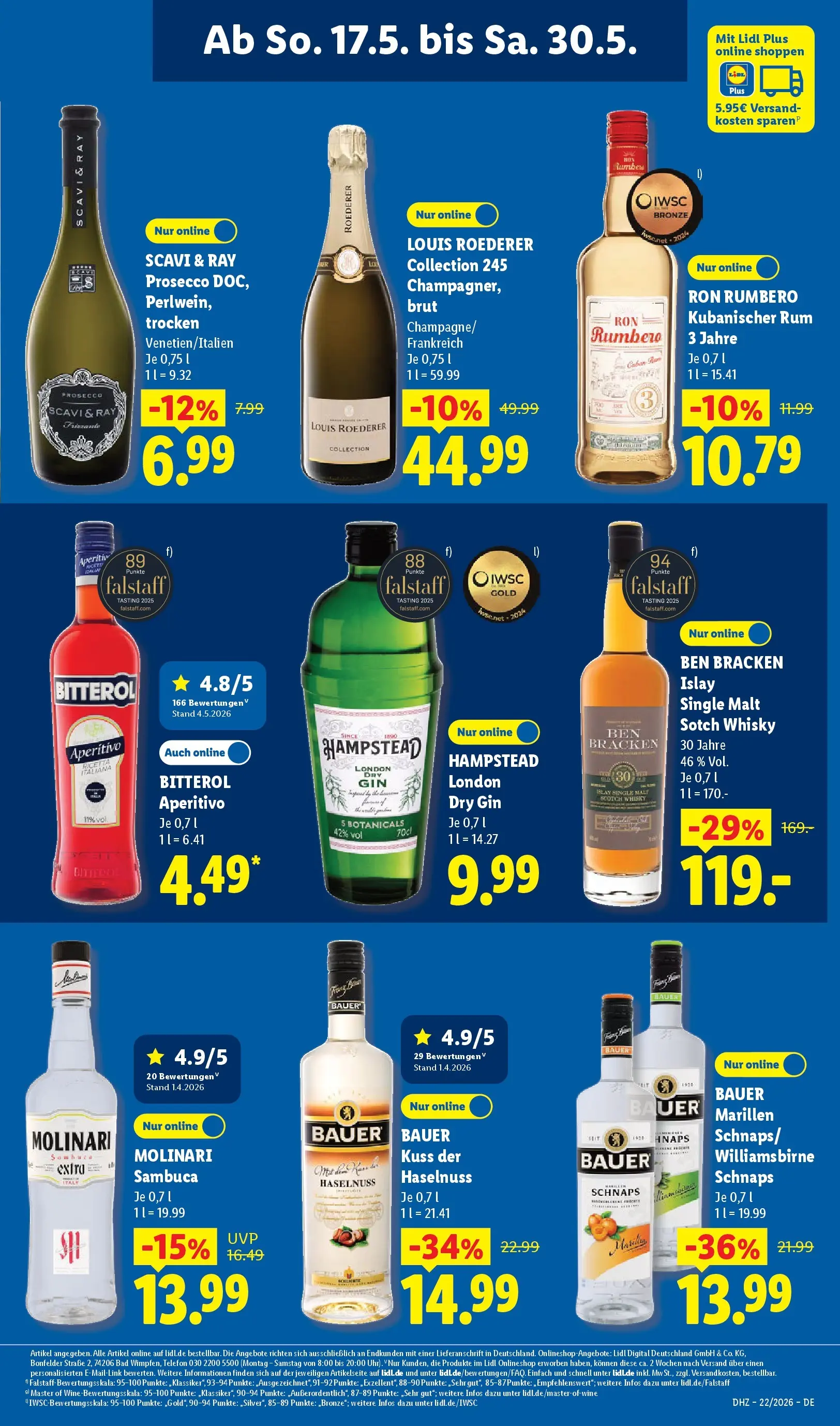 Lidl Prospekt Villingen-schwenningen (ab 24.05.2026) » Angebote online | Seite: 61 | Produkte: Whisky, Sambuca, Prosecco, Telefon Lidl Prospekt Villingen-schwenningen (ab 24.05.2026) zum Blättern » Angebote | Seite: 61 | Produkte: Whisky, Sambuca, Prosecco, Telefon