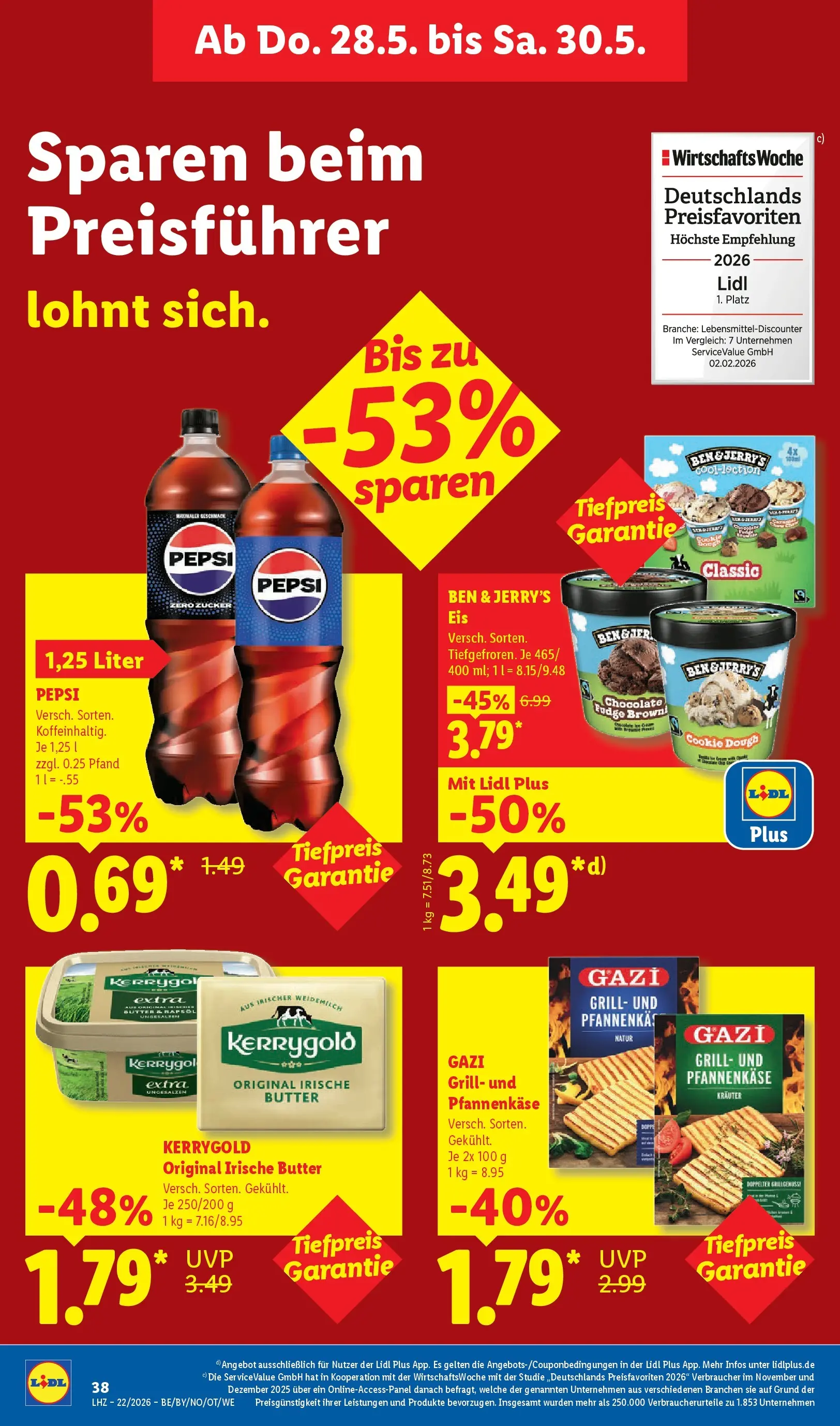 Lidl Prospekt Hof-innenstadt (ab 24.05.2026) » Angebote online | Seite: 64 | Produkte: Grill, Butter, Ben & Jerry's, Pepsi Lidl Prospekt Hof-innenstadt (ab 24.05.2026) zum Blättern » Angebote | Seite: 64 | Produkte: Grill, Butter, Ben & Jerry's, Pepsi