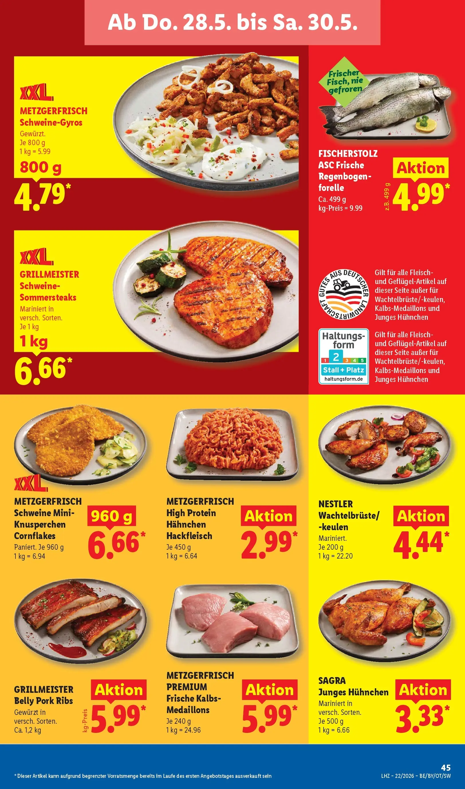Lidl Prospekt Villingen-schwenningen (ab 24.05.2026) » Angebote online | Seite: 63 | Produkte: Hahnchen, Fleisch, Hackfleisch Lidl Prospekt Villingen-schwenningen (ab 24.05.2026) zum Blättern » Angebote | Seite: 63 | Produkte: Hahnchen, Fleisch, Hackfleisch
