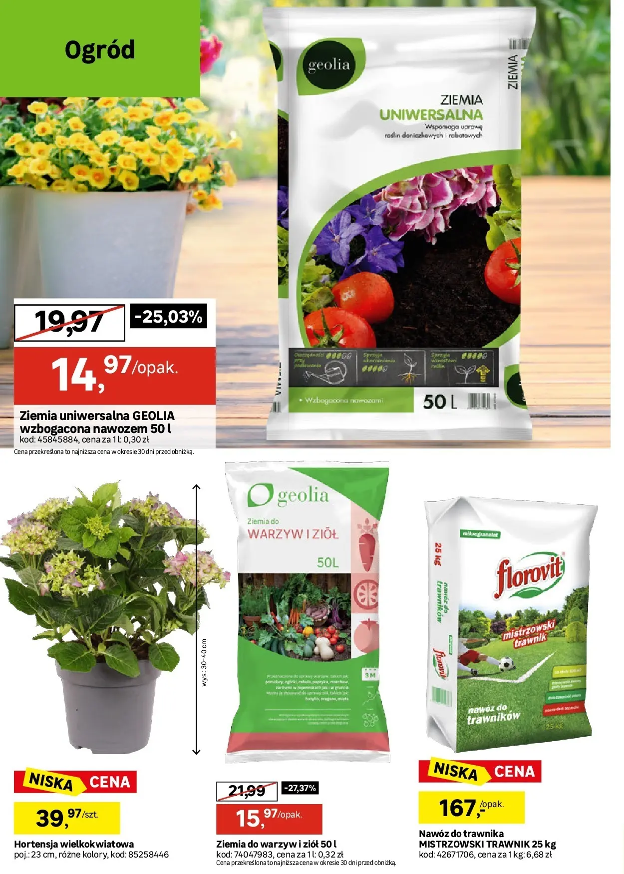 Leroy Merlin - Udany remont z Leroy Merlin do 16.06! od (19.05.2026 - 16.06.2026) | Strona: 10 | Produkty: Ziemia uniwersalna, Granola, Ziemia