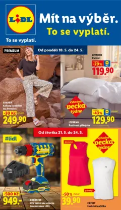 Náhled letáku Lidl leták - Spotřební zboží od 18.05.2026 Náhled letáku Lidl leták - Spotřební zboží od 18.05.2026