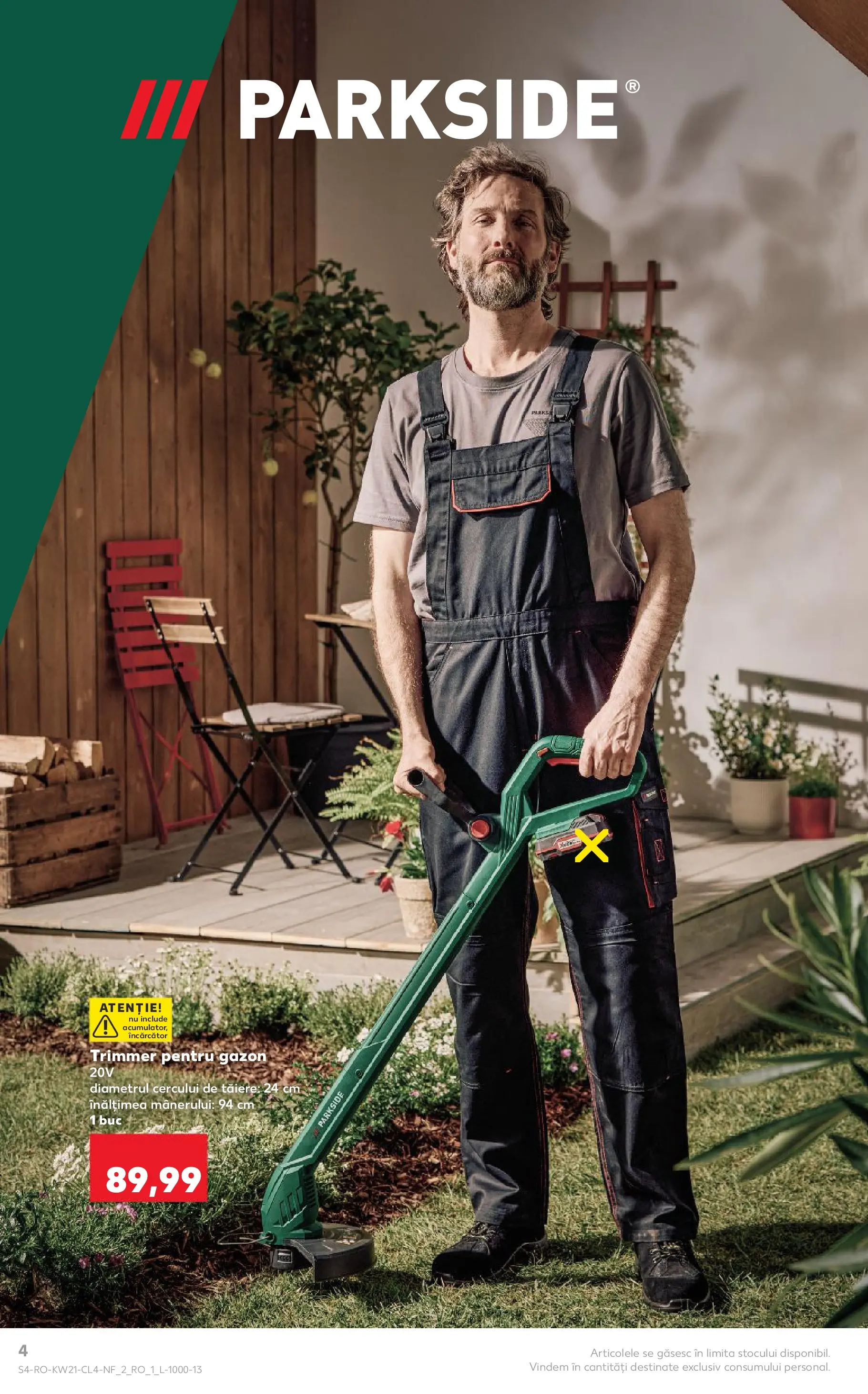Kaufland Viseu de Sus 19.05.2026 - Revista si Oferta | Pagină: 4 | Produse: Trimmer, Încărcător