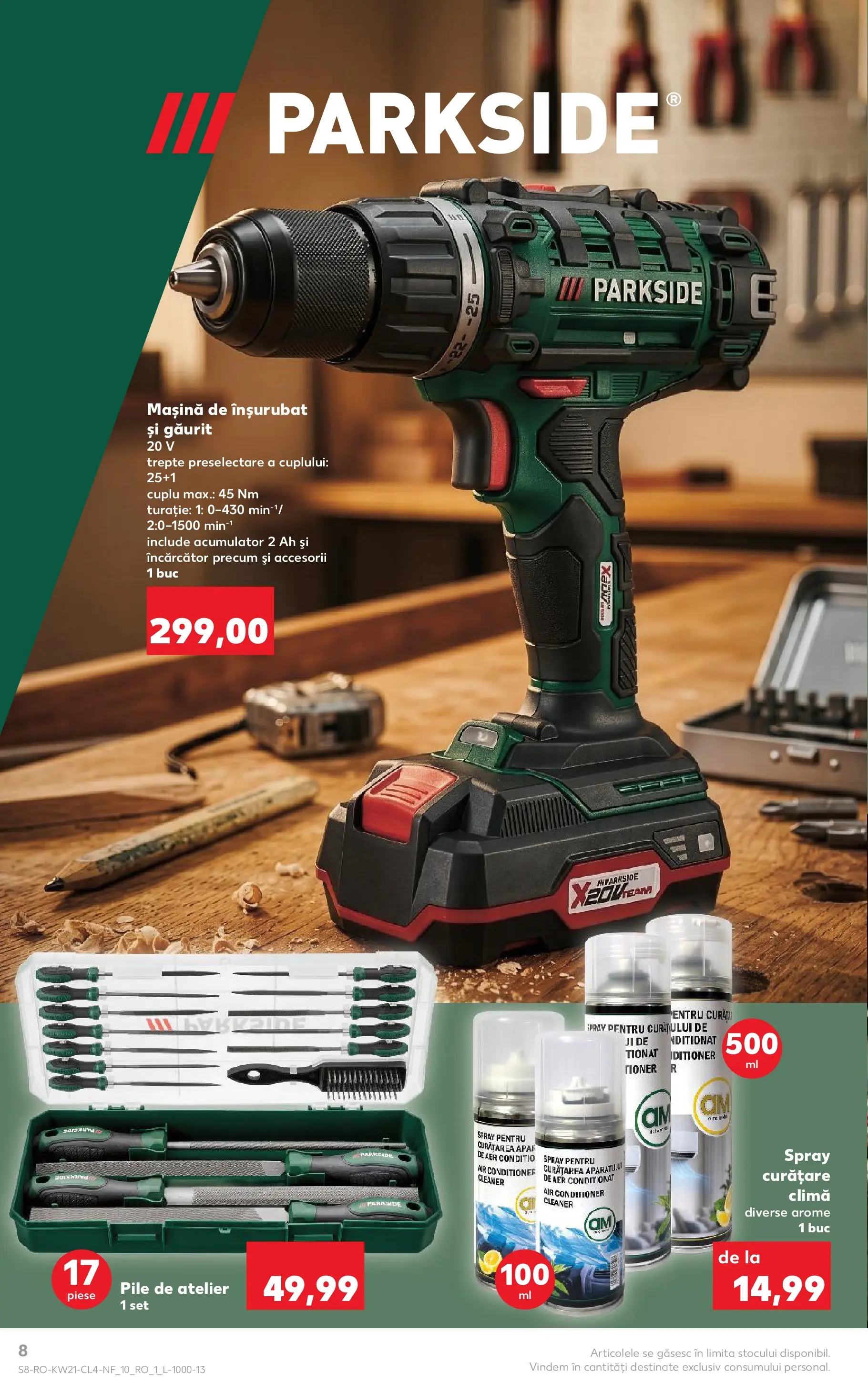 Kaufland Viseu de Sus 19.05.2026 - Revista si Oferta | Pagină: 8 | Produse: Încărcător, Aer Condiționat