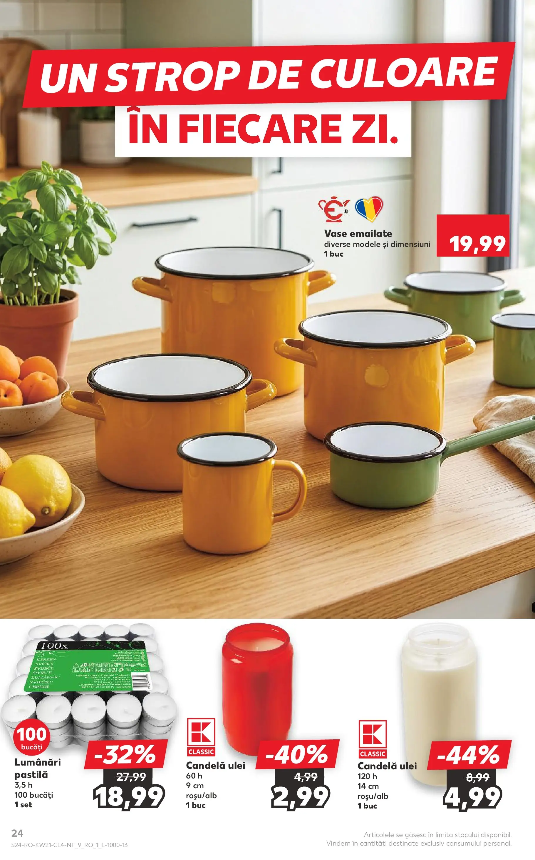 Kaufland Viseu de Sus 19.05.2026 - Revista si Oferta | Pagină: 24 | Produse: Ulei