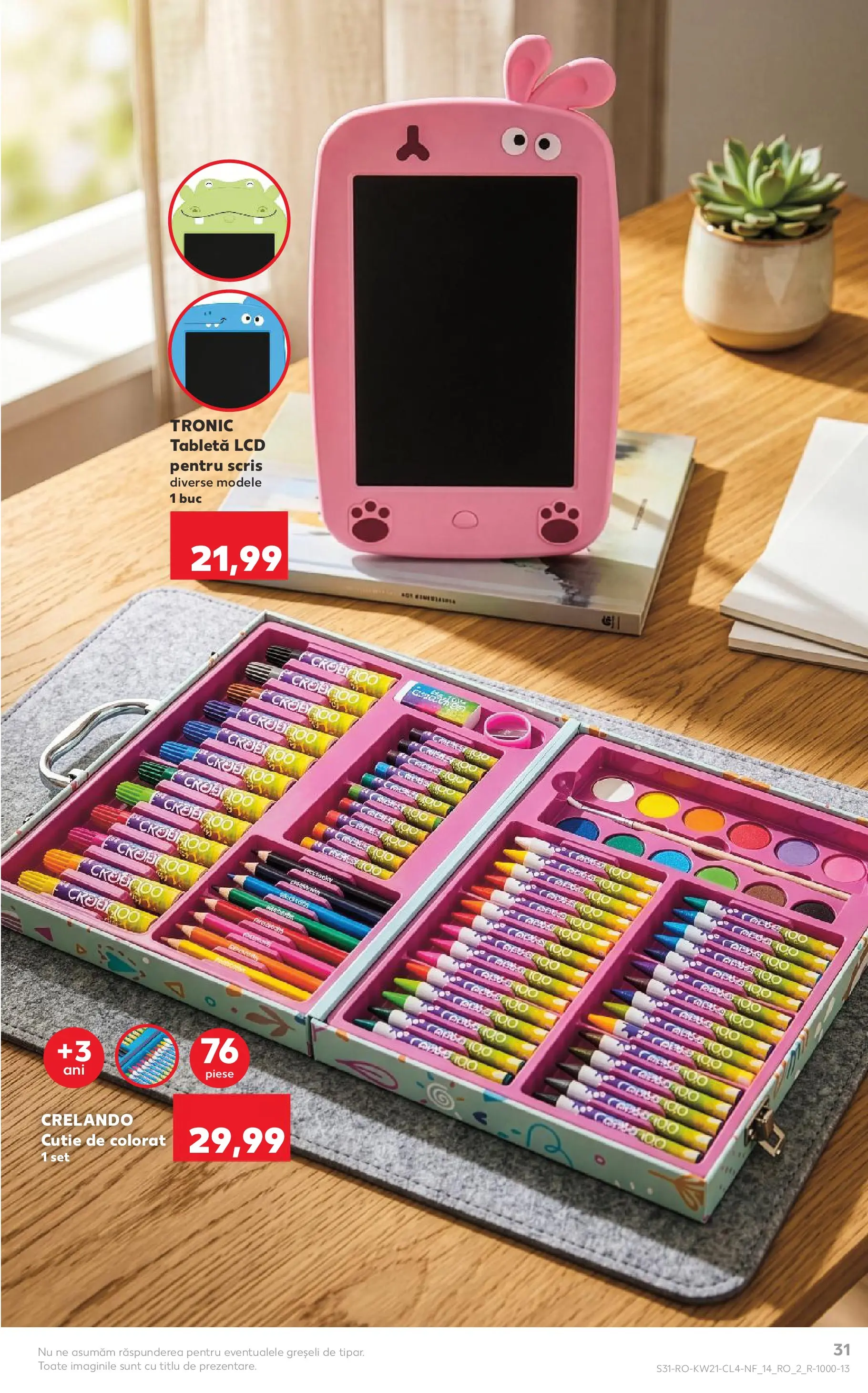 Kaufland Viseu de Sus 19.05.2026 - Revista si Oferta | Pagină: 31 | Produse: Tabletă, Cutie