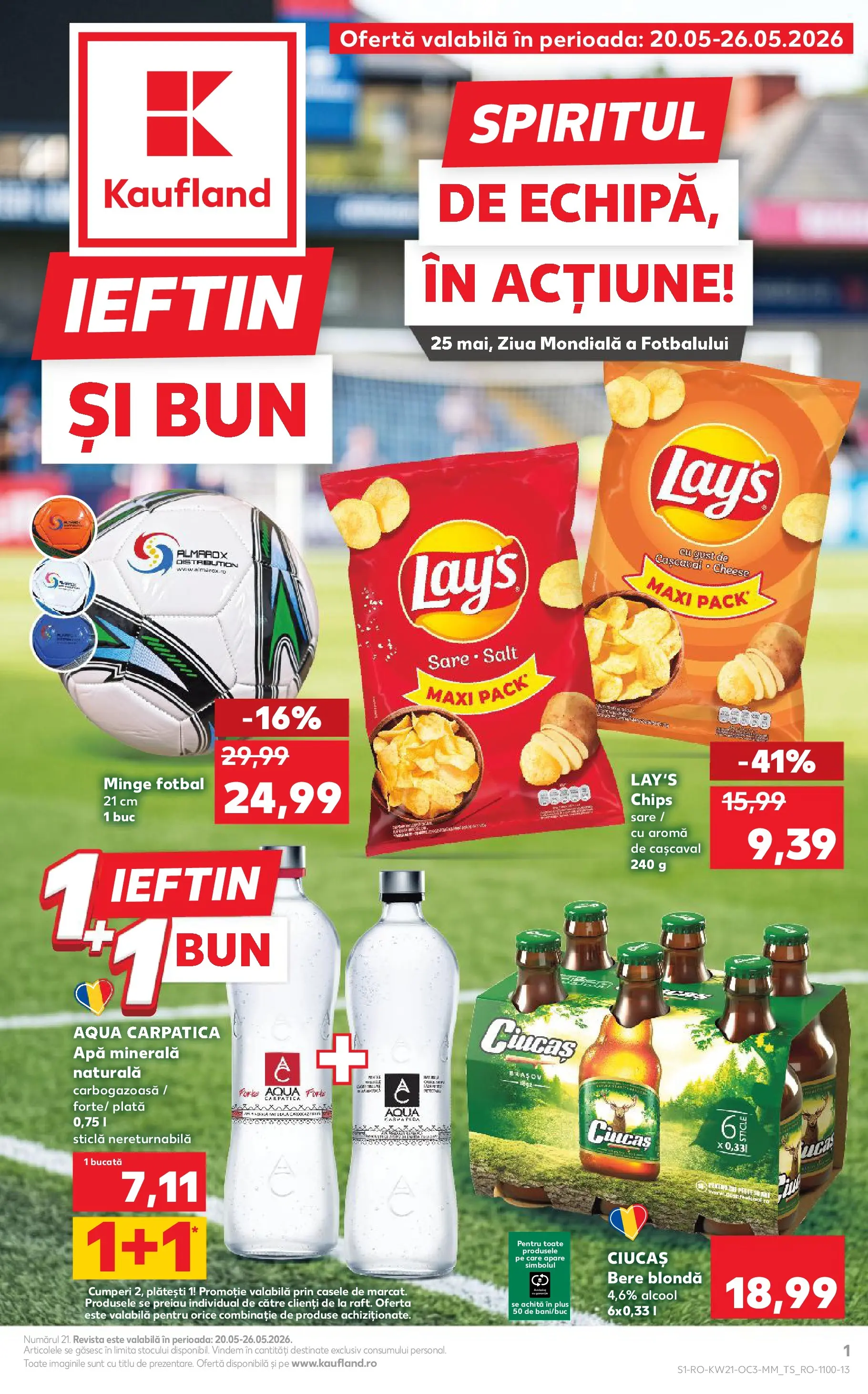 Kaufland Comarnic 19.05.2026 - Revista si Oferta | Pagină: 1