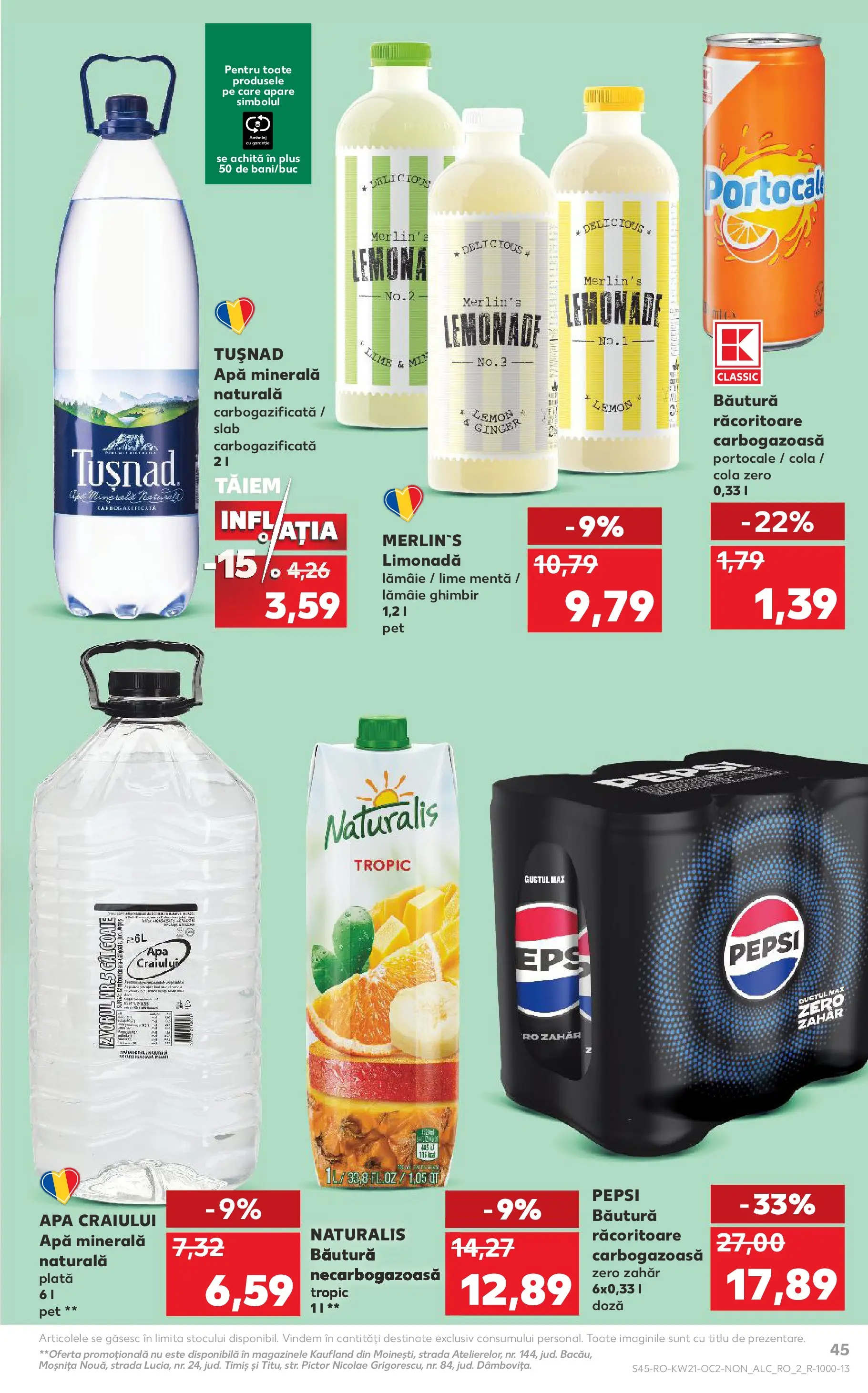 Kaufland Domnesti 19.05.2026 - Revista si Oferta | Pagină: 45