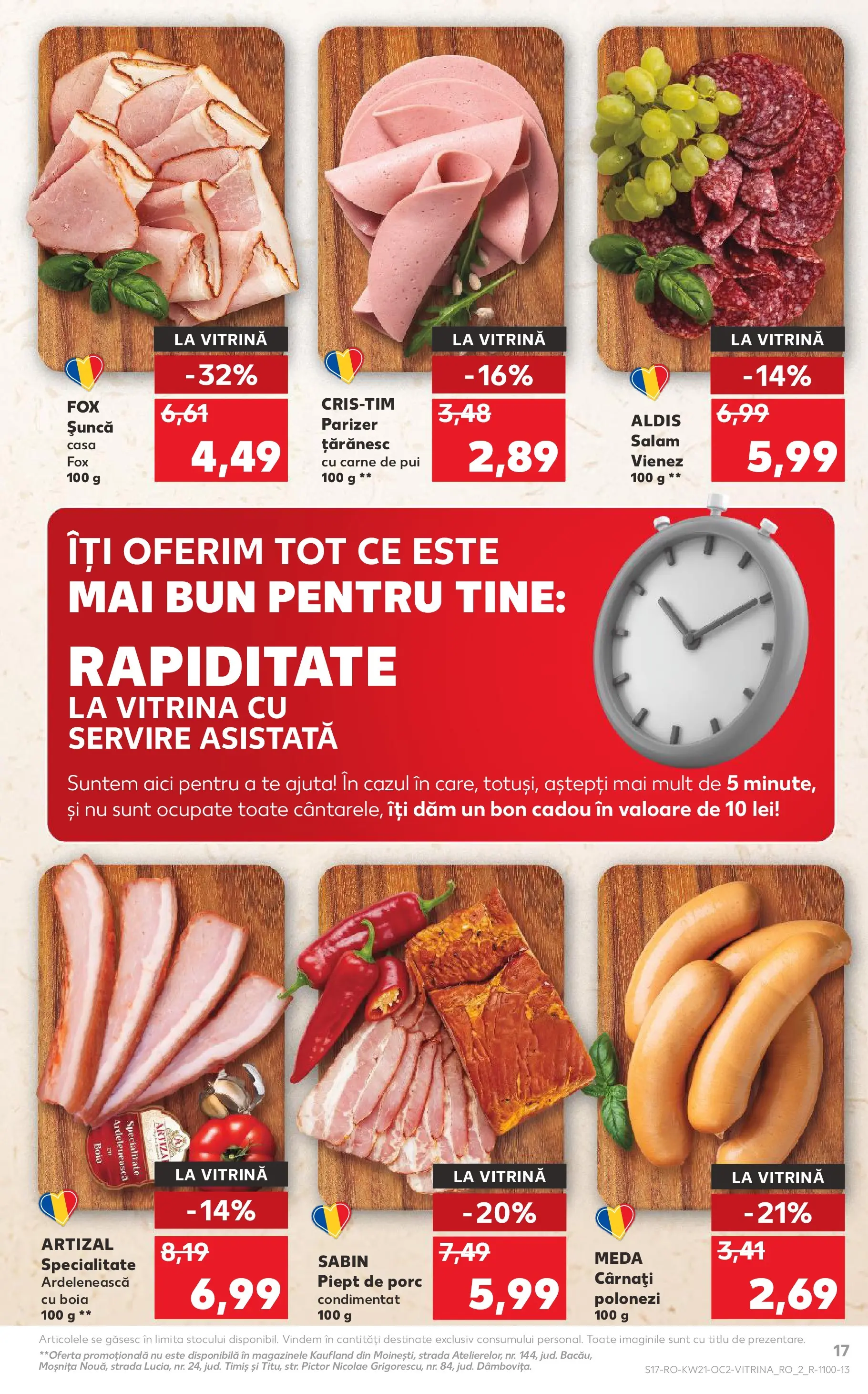 Kaufland Sfântu Gheorghe 20.05.2026 - Revista si Oferta | Pagină: 17