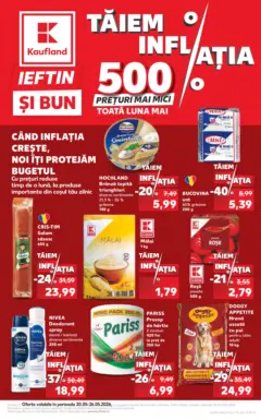 Ofertele Kaufland valabile de la 20.05.2026