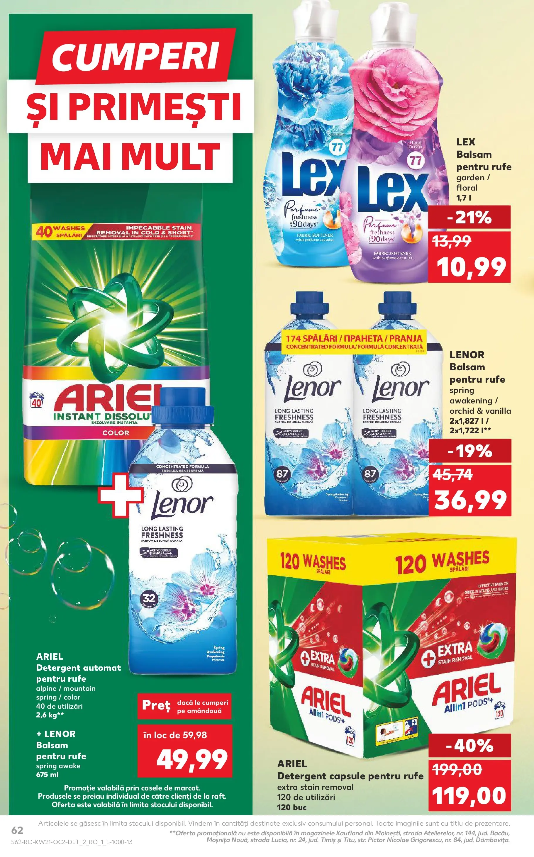 Kaufland Domnesti 19.05.2026 - Revista si Oferta | Pagină: 62