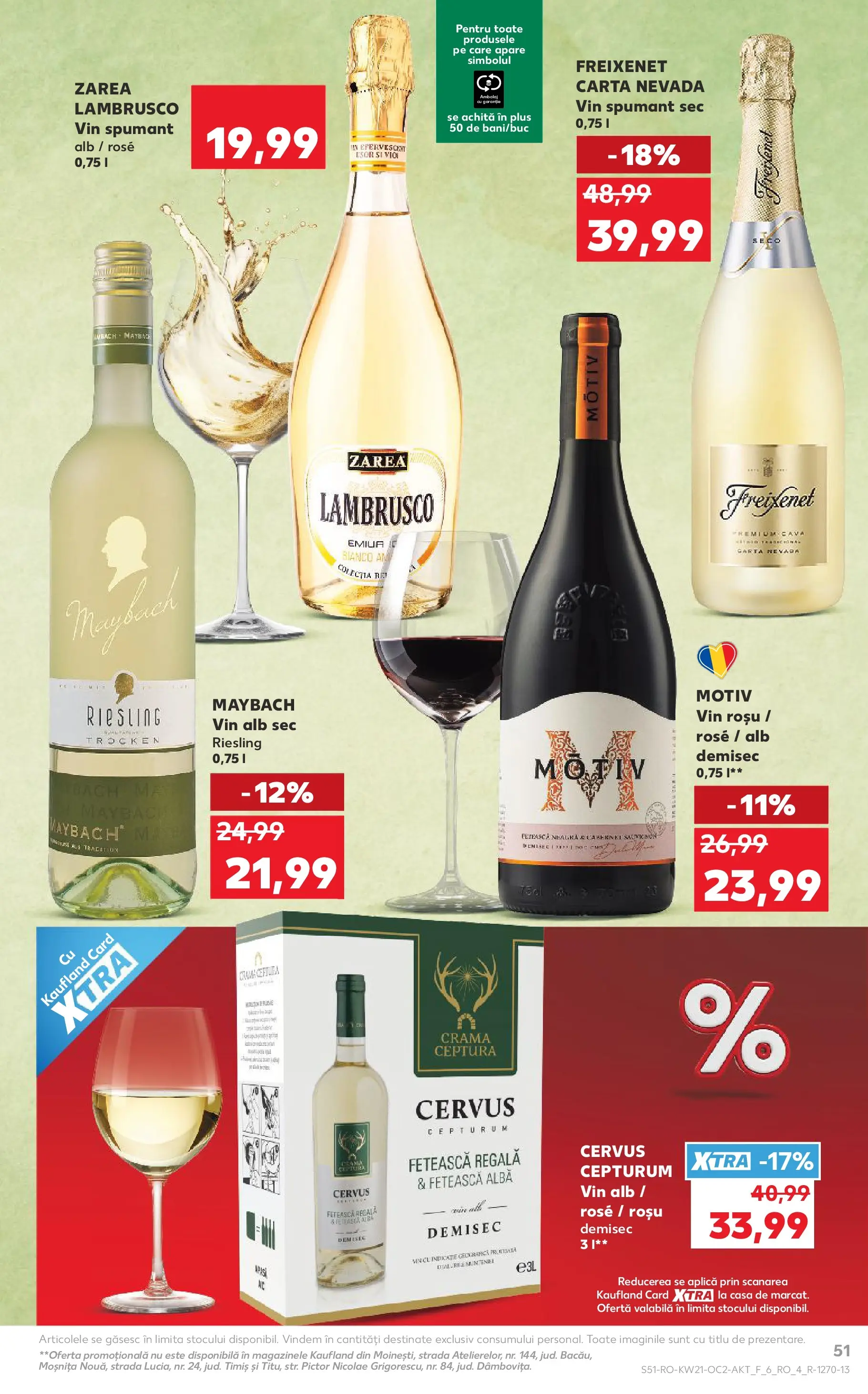 Kaufland Zalau 20.05.2026 - Revista si Oferta | Pagină: 51 | Produse: Tüy Makası ve Makineleri, Vin