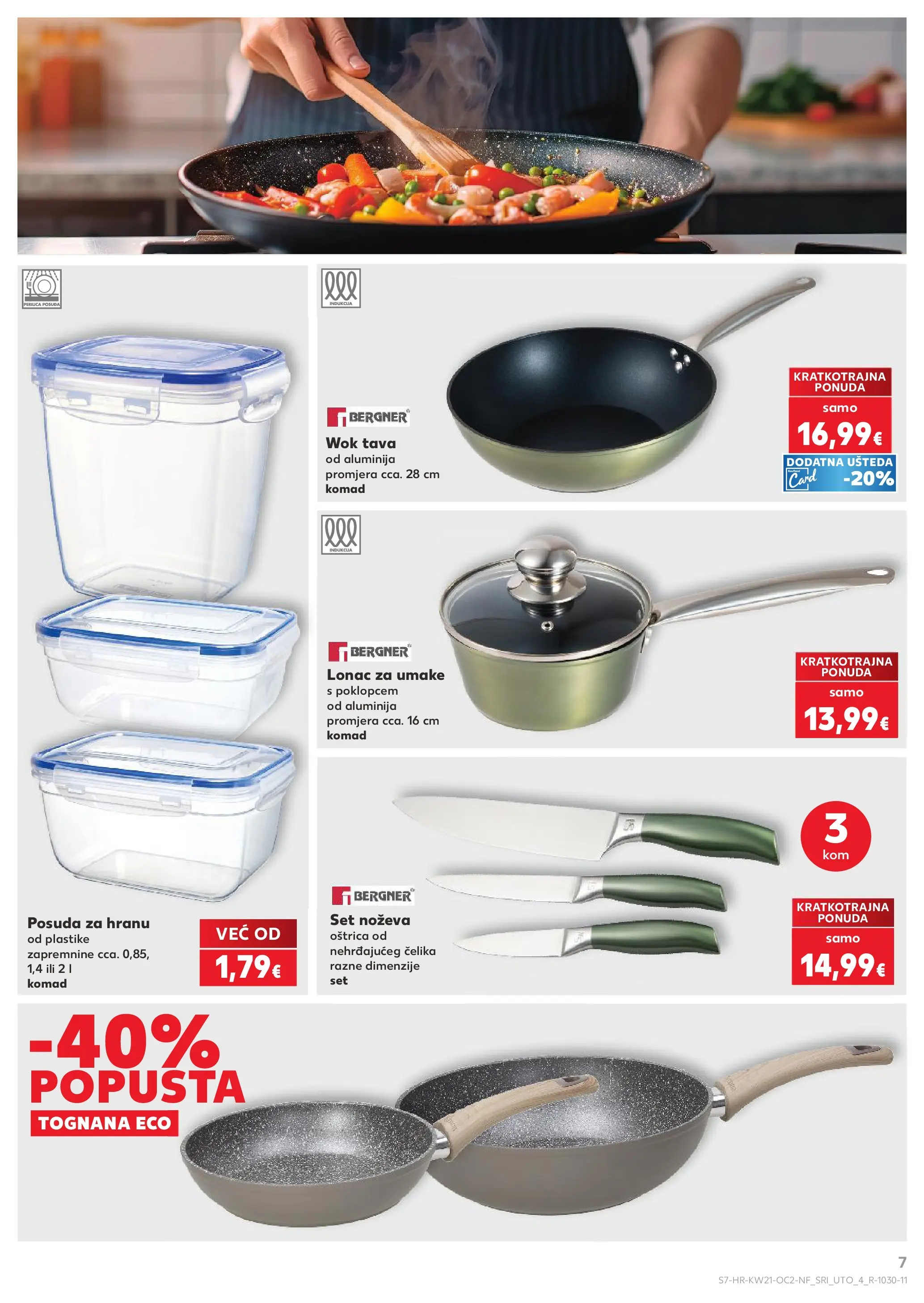 Kaufland - Kaufland katalog do 26.05.2026 novi od 19.05.2026 na listanje > letak digitalni | Stranica: 7 | Proizvodi: Tognana, Perilica posuđa, Pan, Tava