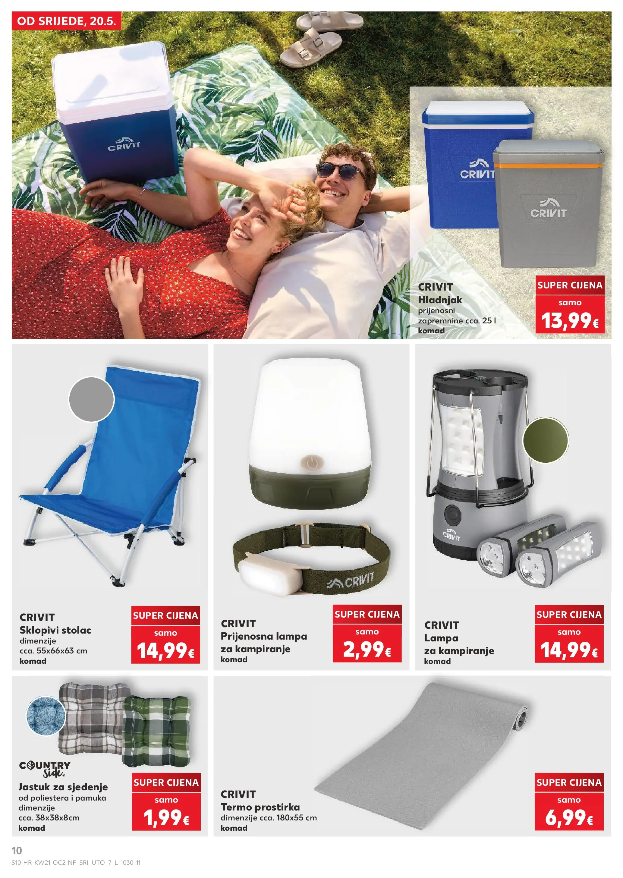 Kaufland - Kaufland katalog do 26.05.2026 novi od 19.05.2026 na listanje > letak digitalni | Stranica: 10 | Proizvodi: Jastuk, Hladnjak