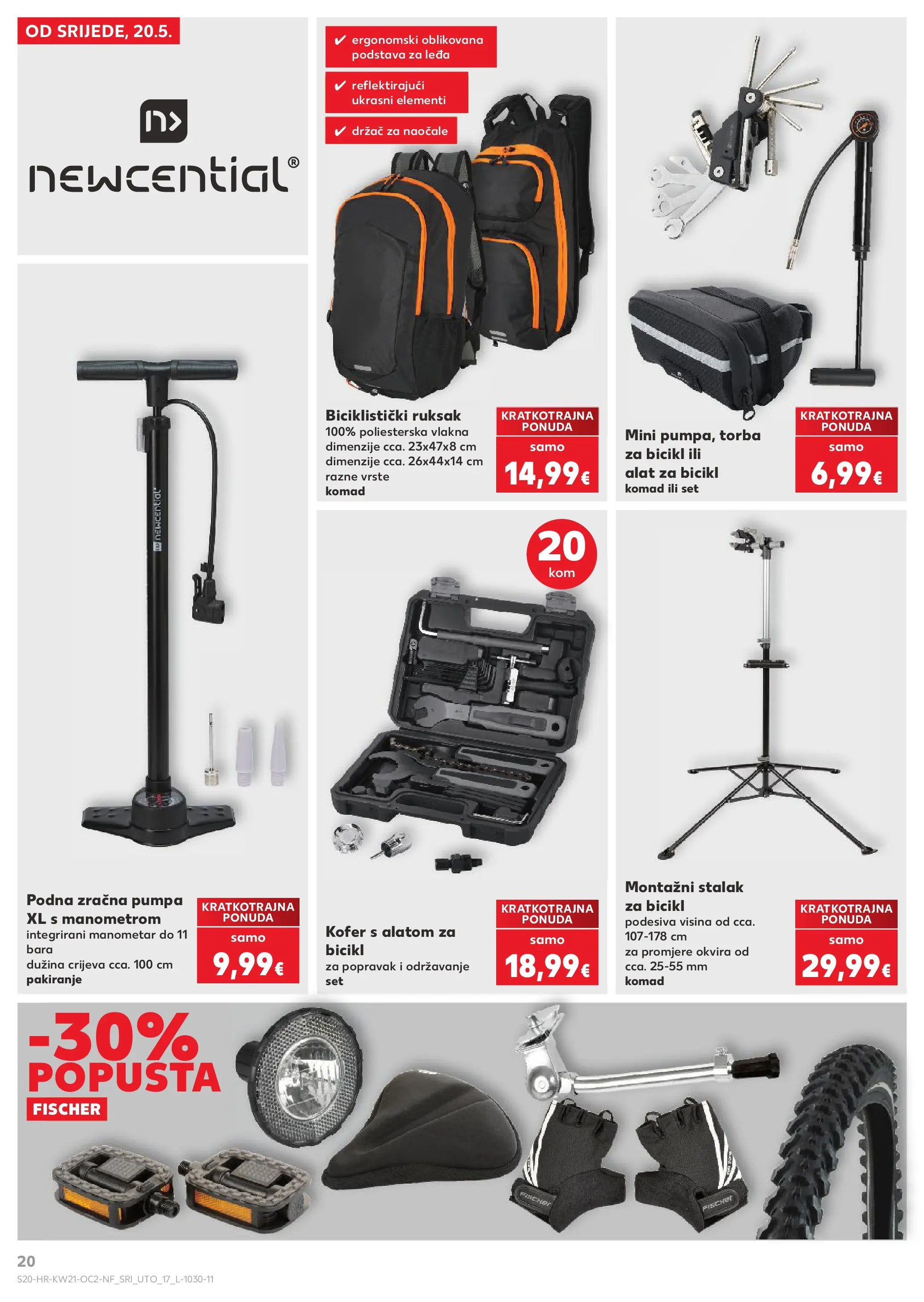 Kaufland - Kaufland katalog do 26.05.2026 novi od 19.05.2026 na listanje > letak digitalni | Stranica: 20 | Proizvodi: Manometar, Alat, Kofer, Torba