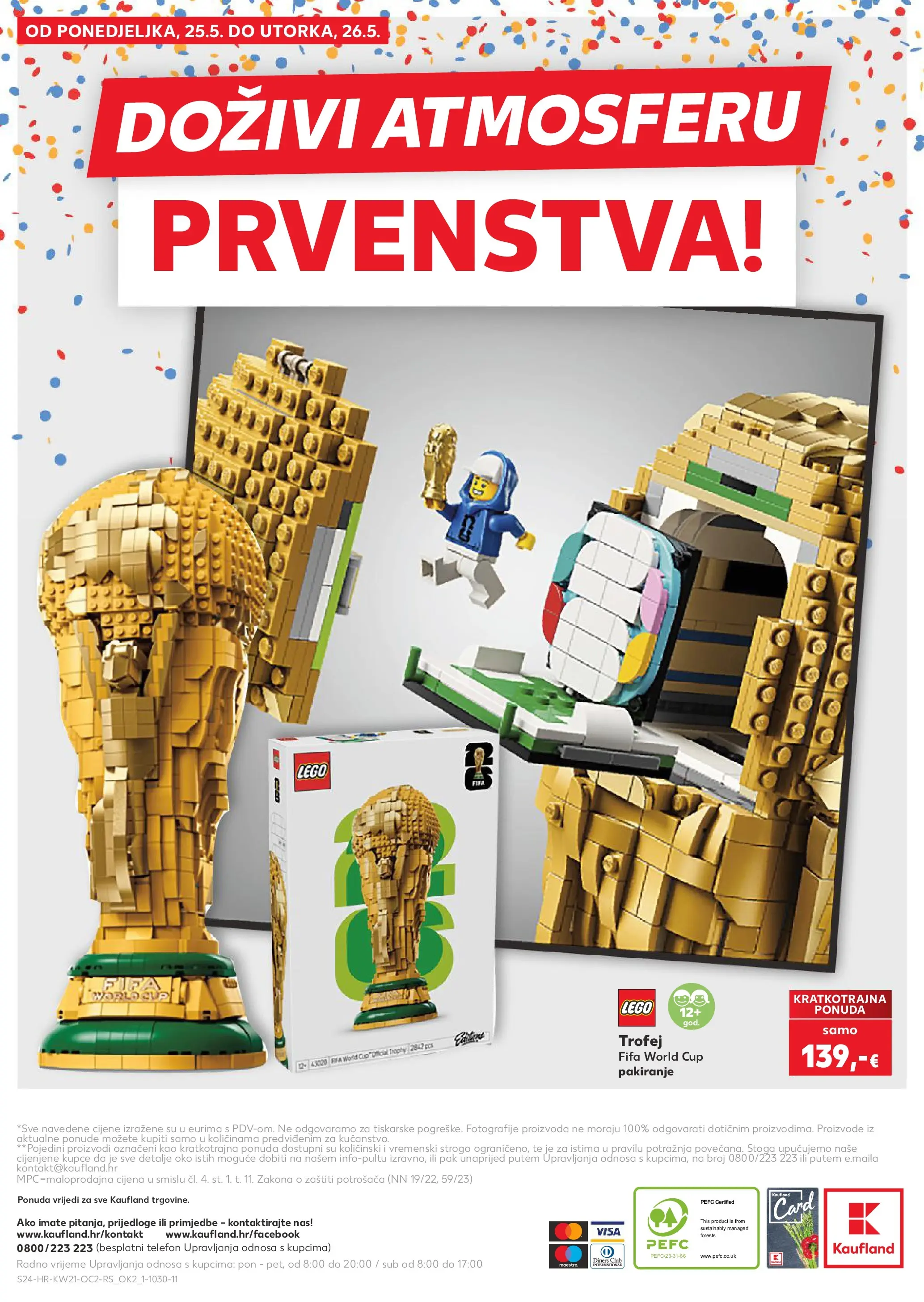 Kaufland - Kaufland katalog do 26.05.2026 novi od 19.05.2026 na listanje > letak digitalni | Stranica: 24 | Proizvodi: Telefon, Lego