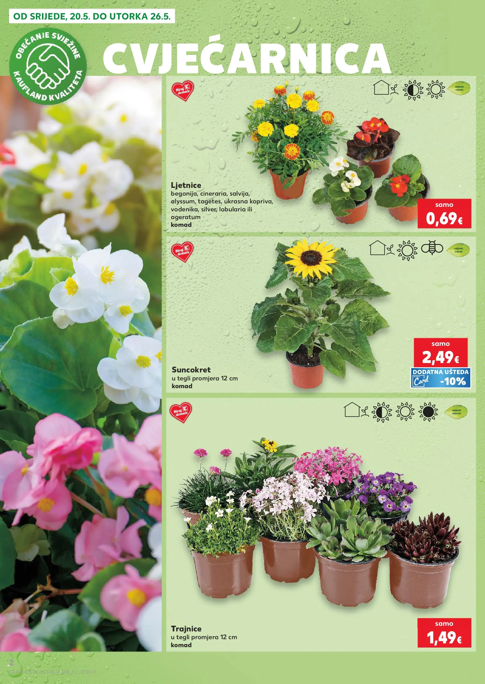 Kaufland - Kaufland katalog do 26.05.2026 novi od 19.05.2026 na listanje > letak digitalni | Stranica: 2 | Proizvodi: Suncokret
