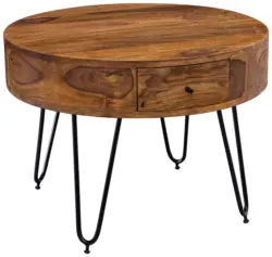 Couchtisch mit Laden ca. 60x44,5 cm Sheesham