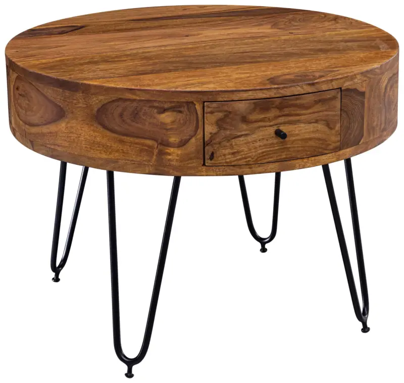 Couchtisch mit Laden ca. 60x44,5 cm Sheesham