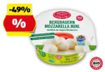 HOFER ZUR&Uuml;CK ZUM URSPRUNG Bio-Bergbauern Mozzarella mini, 125 g