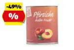 HOFER SWEET VALLEY Pfirsich-H&auml;lften*, 820 g